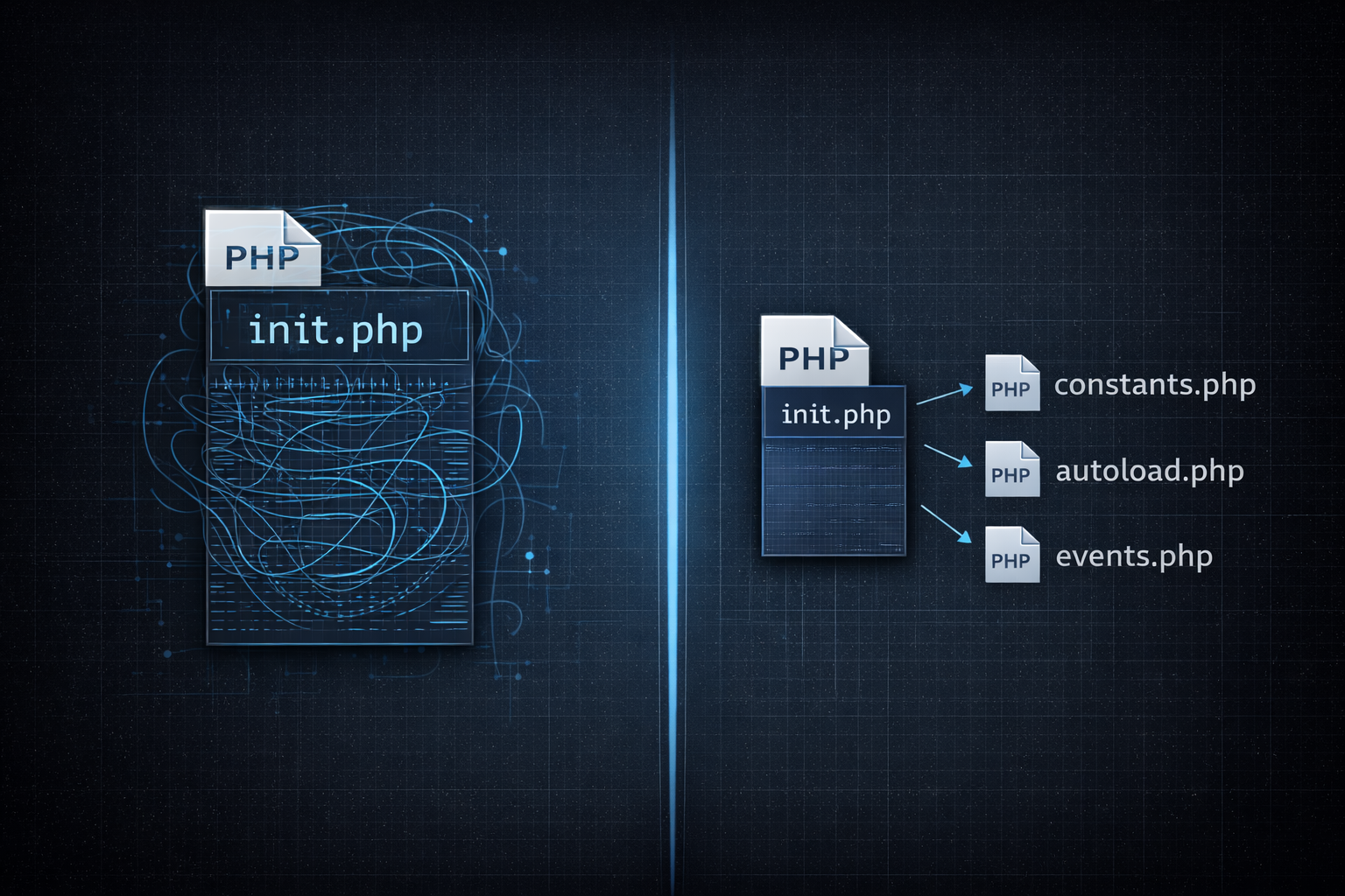 Анти-паттерн init.php: свалка кода vs загрузчик