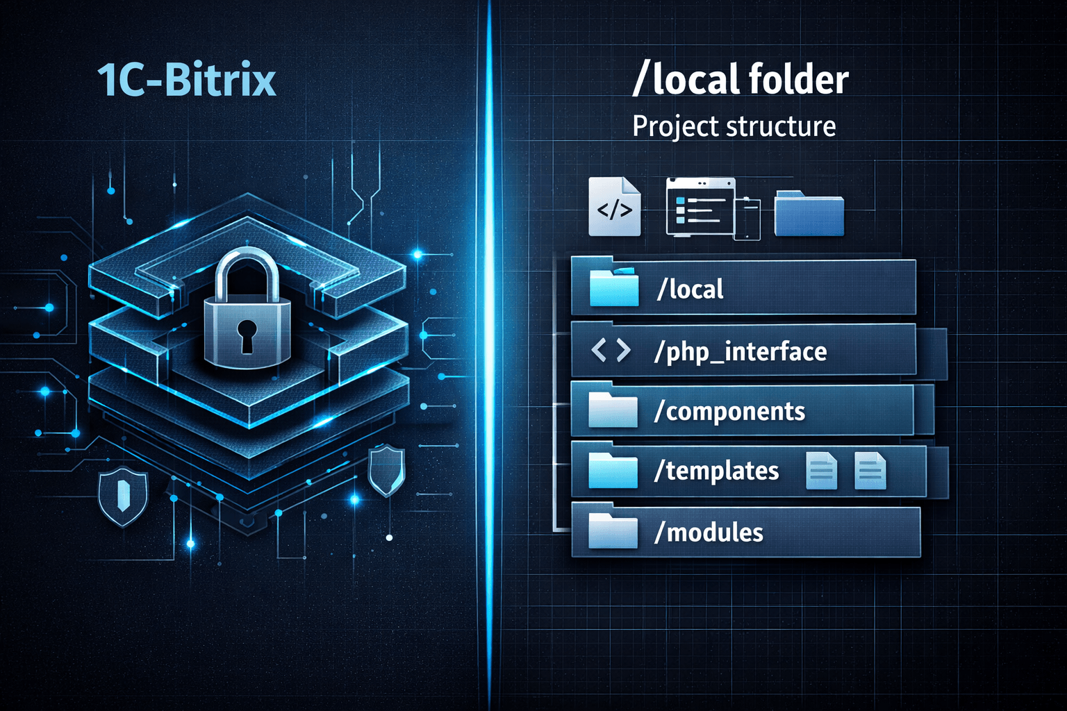 Папка /local в 1C-Битрикс: структура проекта без боли и костылей